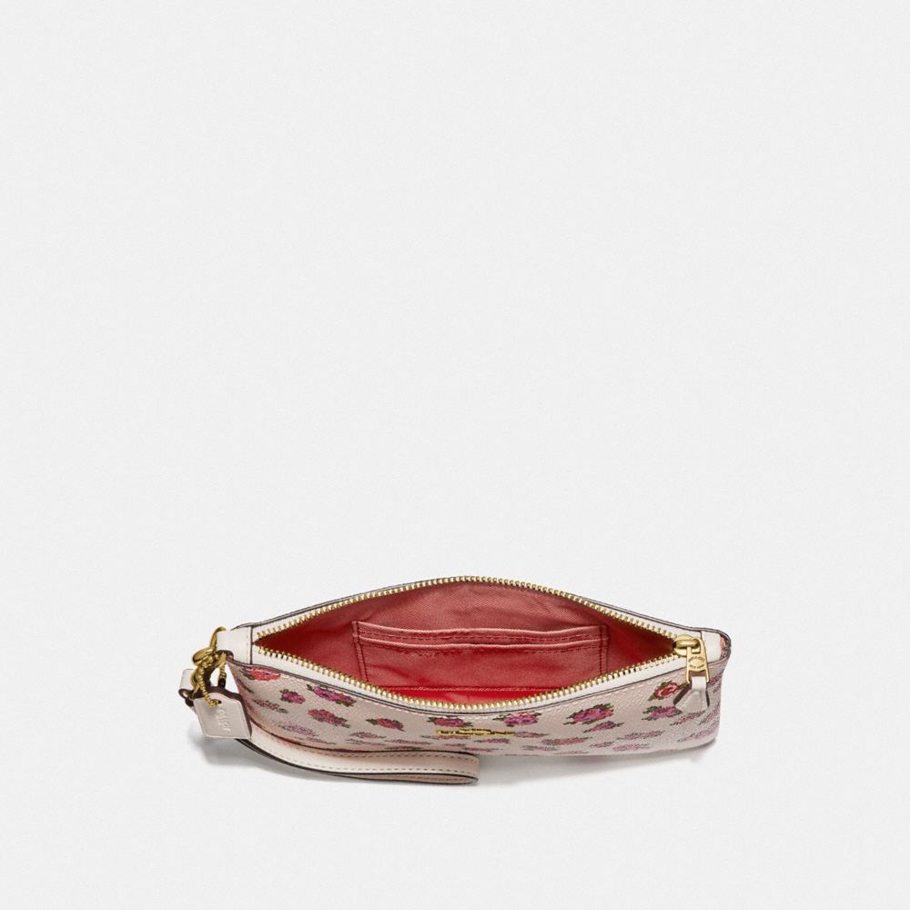 NEW 🎀 Coach Vintage Rose Print Small Wristlet
