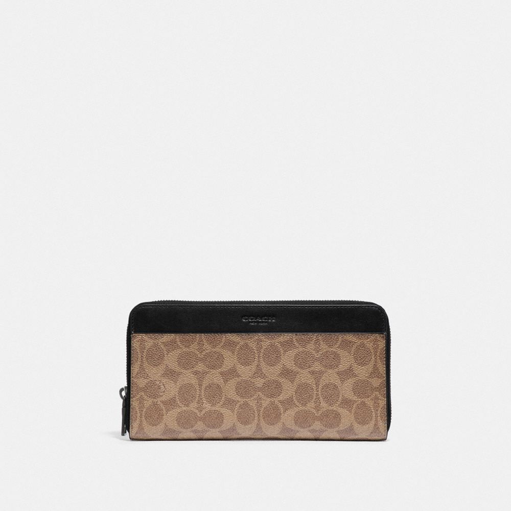 COACH® Travel Wallet In Signature Canvas