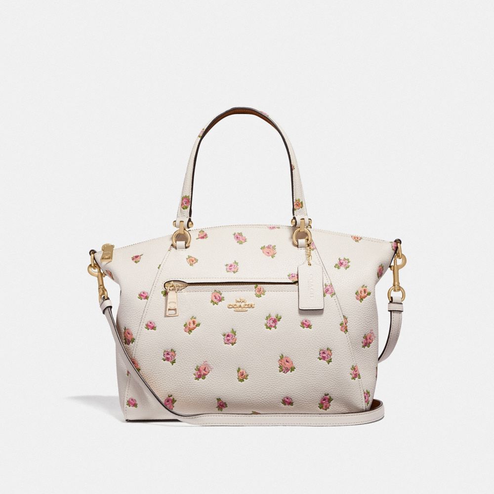 Prairie Satchel With Floral Print COACH®