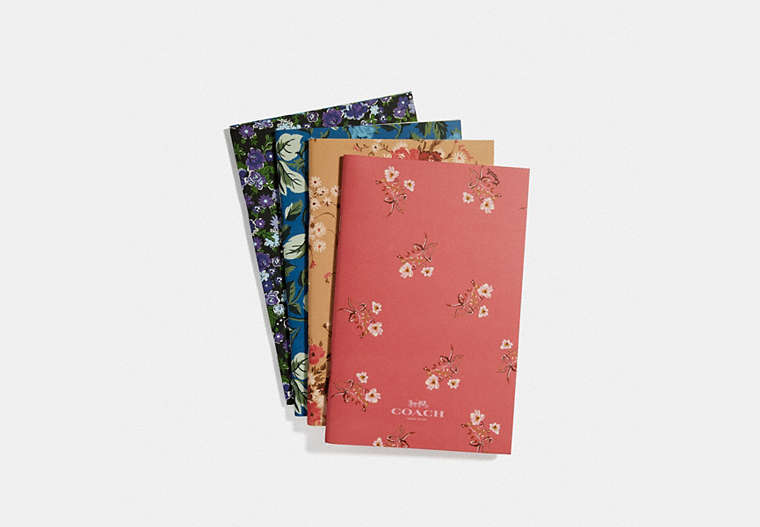Notebook Set With Floral Print | COACH®