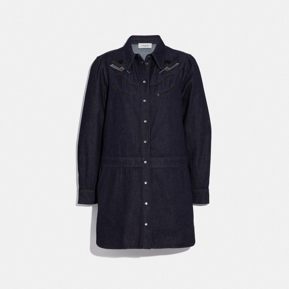 COACH® Denim Dress