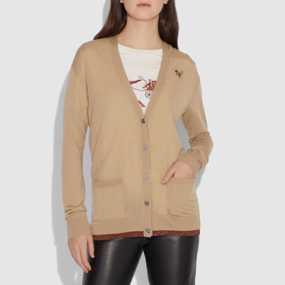 Rexy Patch Cardigan | COACH®