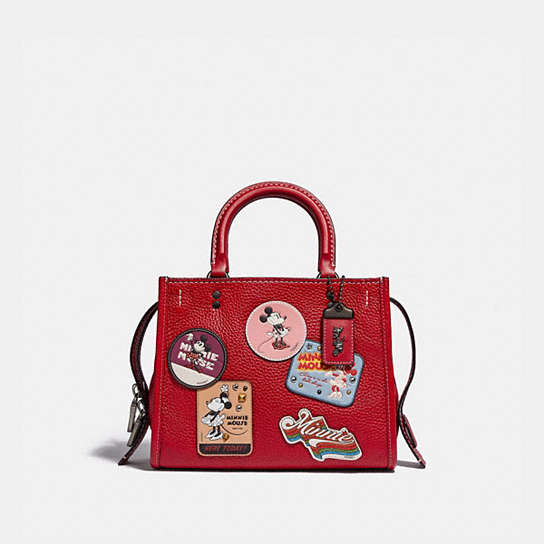 Disney X Coach Rogue 25 With Patches | COACH®