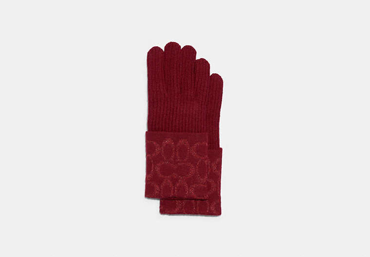 Signature Knit Tech Gloves image number 0