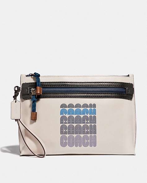 Academy Pouch With Coach Print