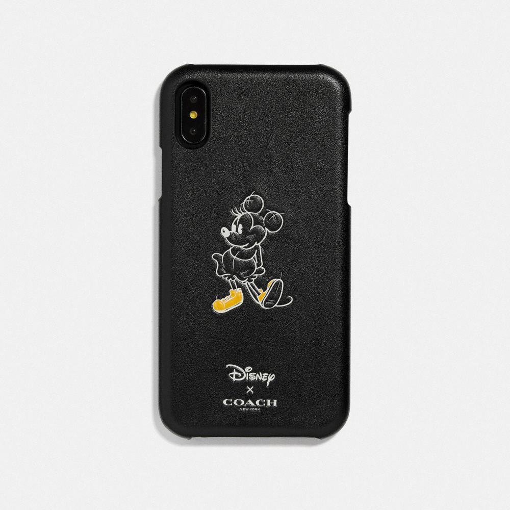 COACH® Disney X Coach Iphone Xr Case With Posing Minnie Mouse