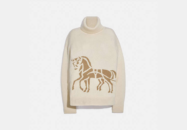 COACH®: Horse And Carriage Sweater