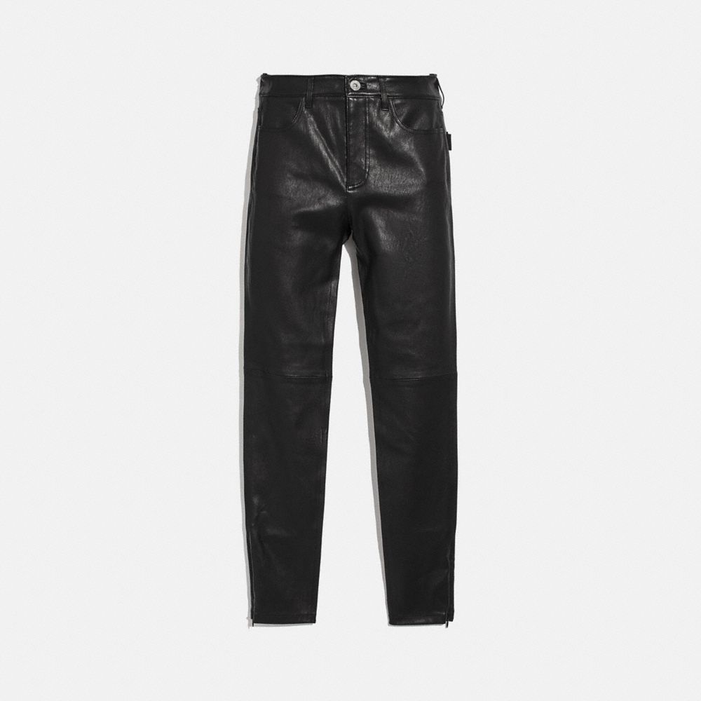 Stretch Leather Pants | COACH®