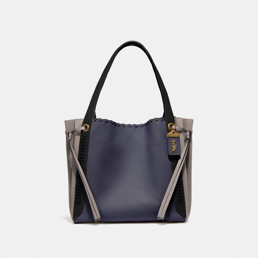 COACH®: Harmony Hobo In Colorblock With Whipstitch