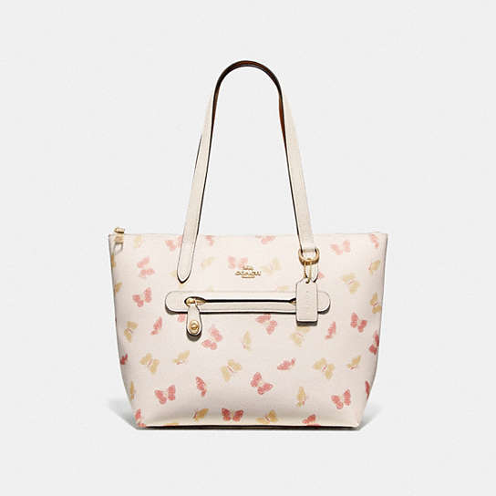 Taylor Tote With Butterfly Print | COACH®