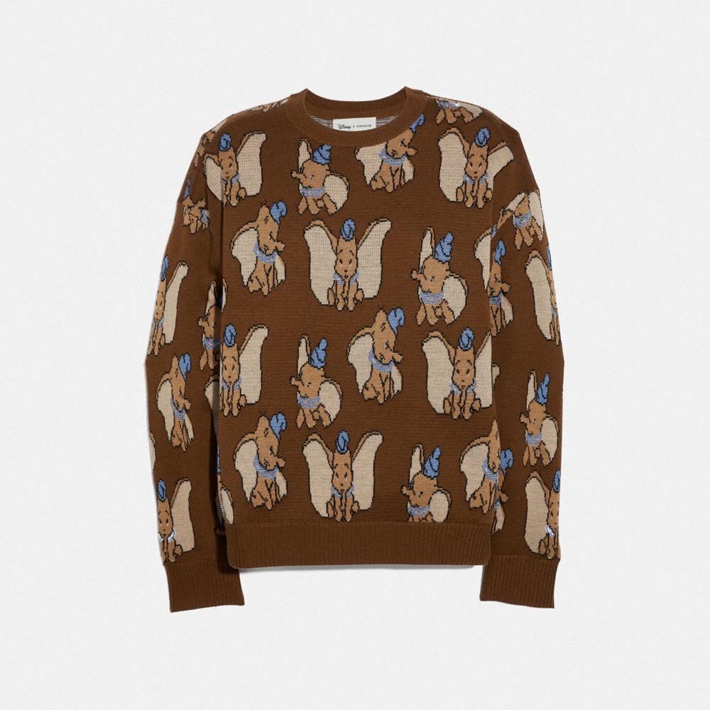 Disney X Coach Dumbo Jacquard Sweater Coach