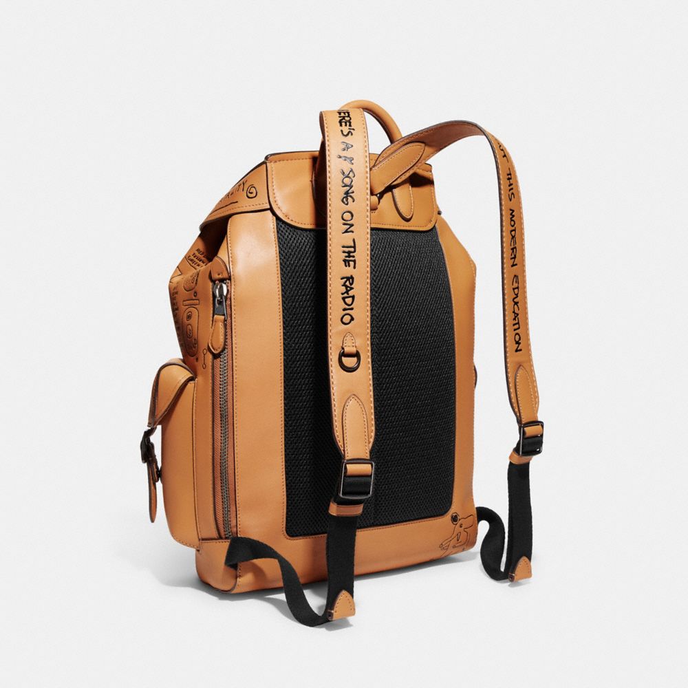 COACH® | Coach X Jean Michel Basquiat Wells Backpack