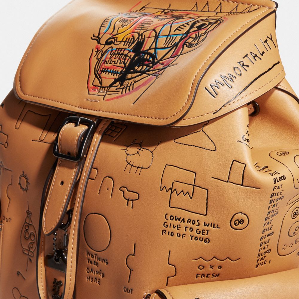 COACH® | Coach X Jean Michel Basquiat Wells Backpack