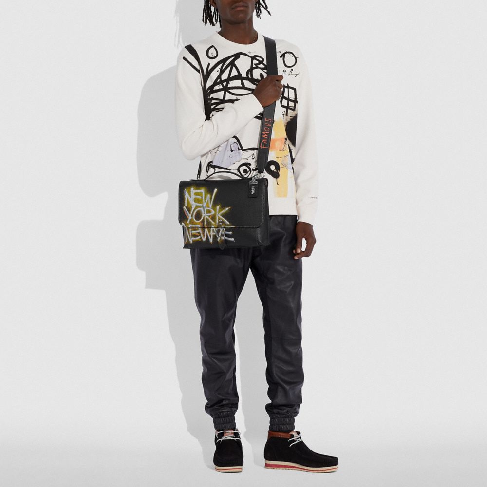 COACH® | Coach X Jean Michel Basquiat Rogue Messenger