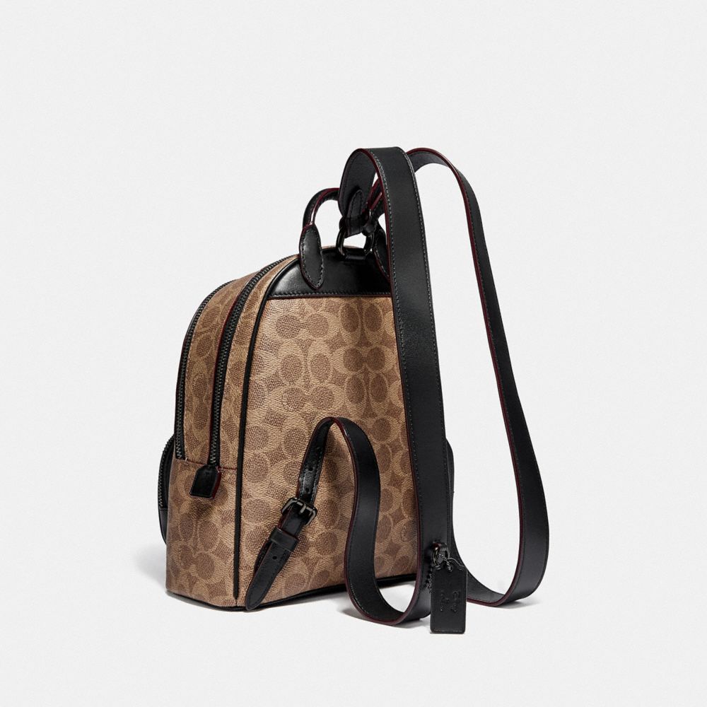 Disney X Coach Carrie Backpack 23 In Signature Canvas With 