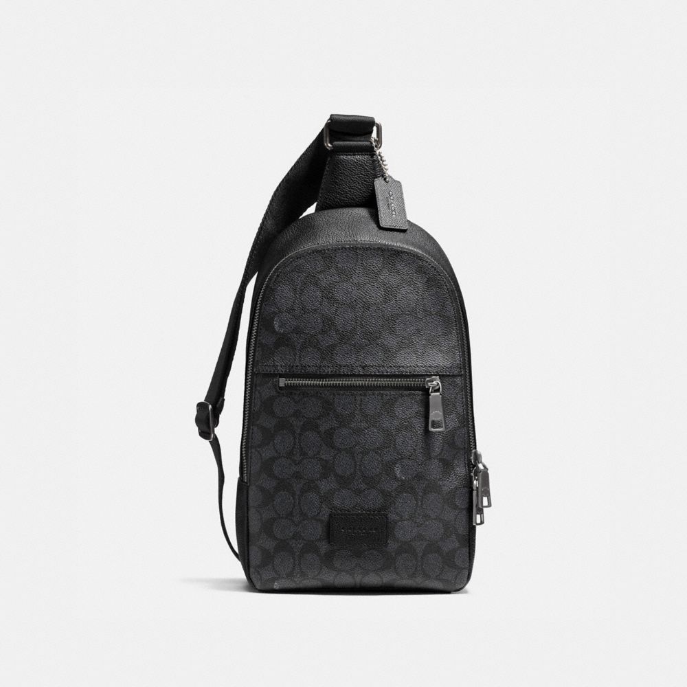 COACH® Campus Pack In Signature Coated Canvas