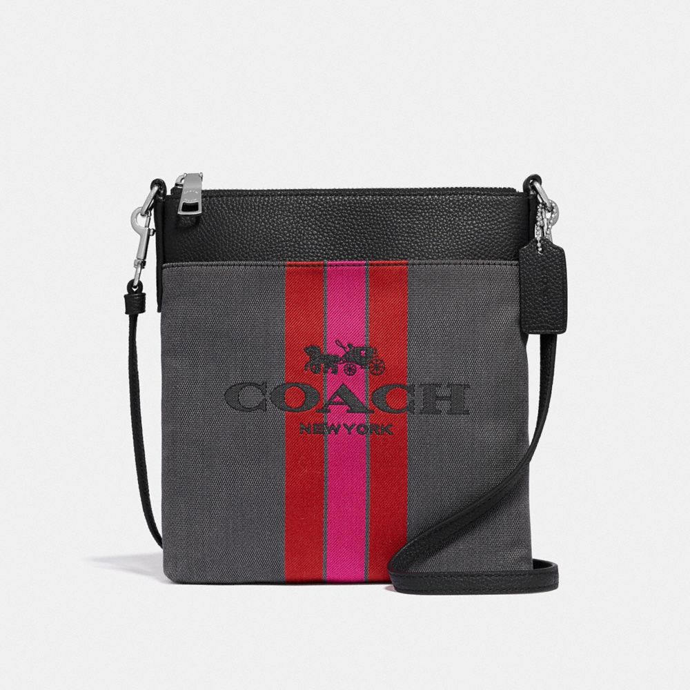 coach kitt messenger crossbody with horse and carriage