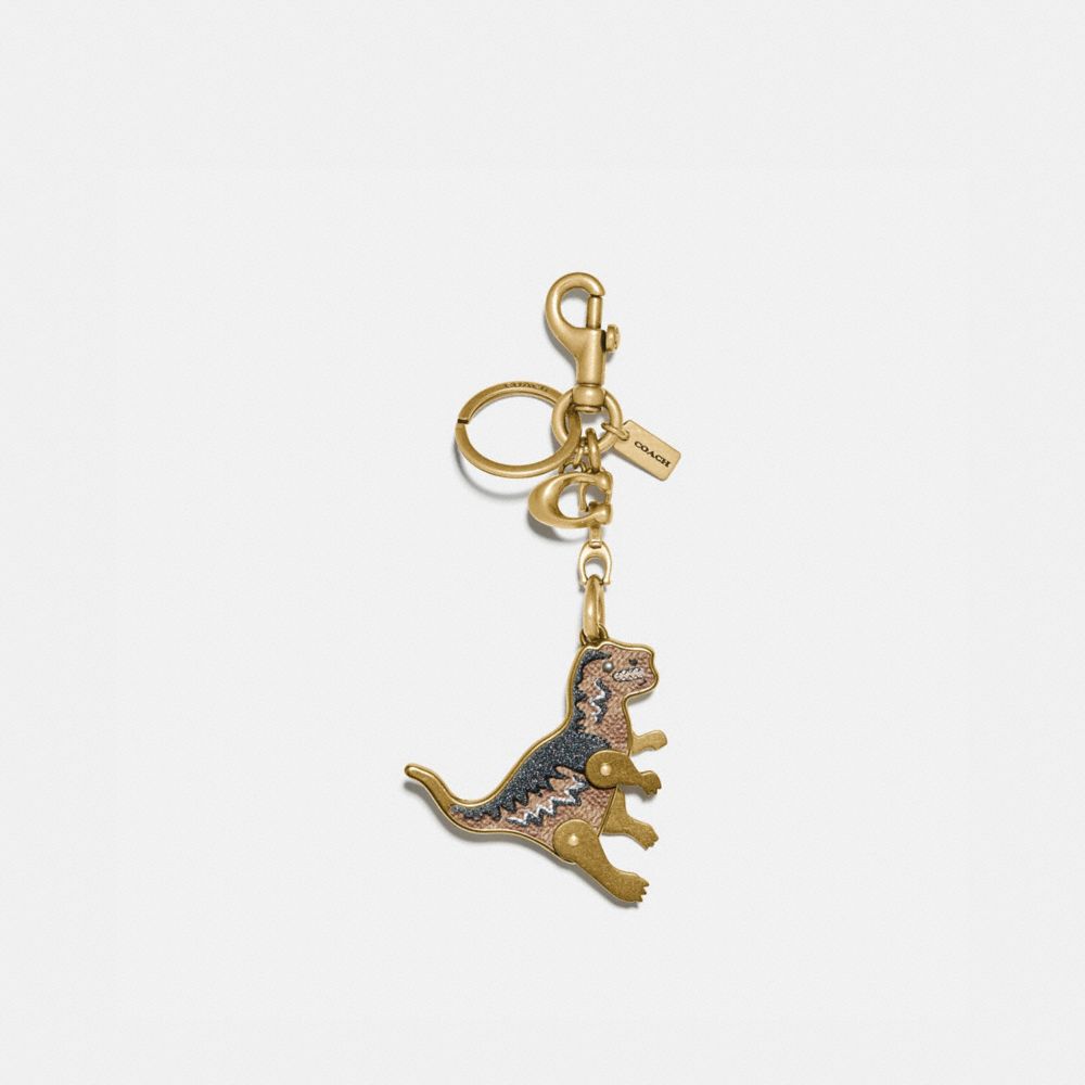 Rexy Bag Charm In Signature Canvas | COACH®