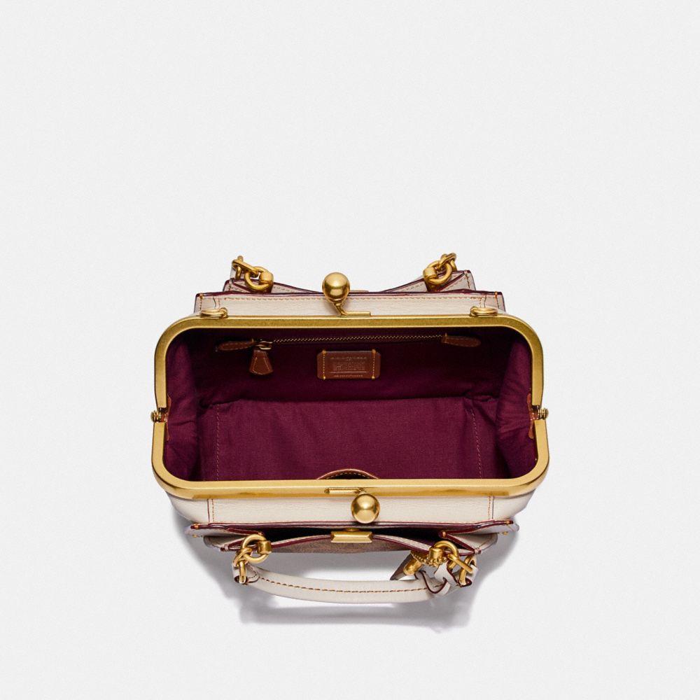 coach kisslock bag