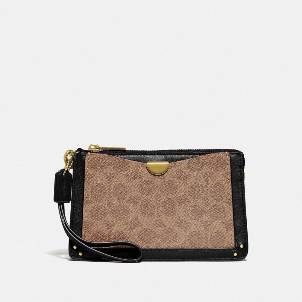 COACH® Dreamer Wristlet In Signature Canvas