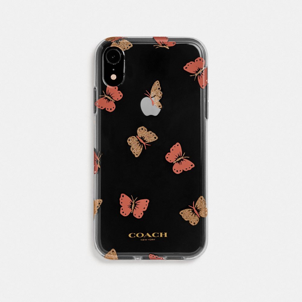 Iphone Xr Case With Butterfly Print COACH®