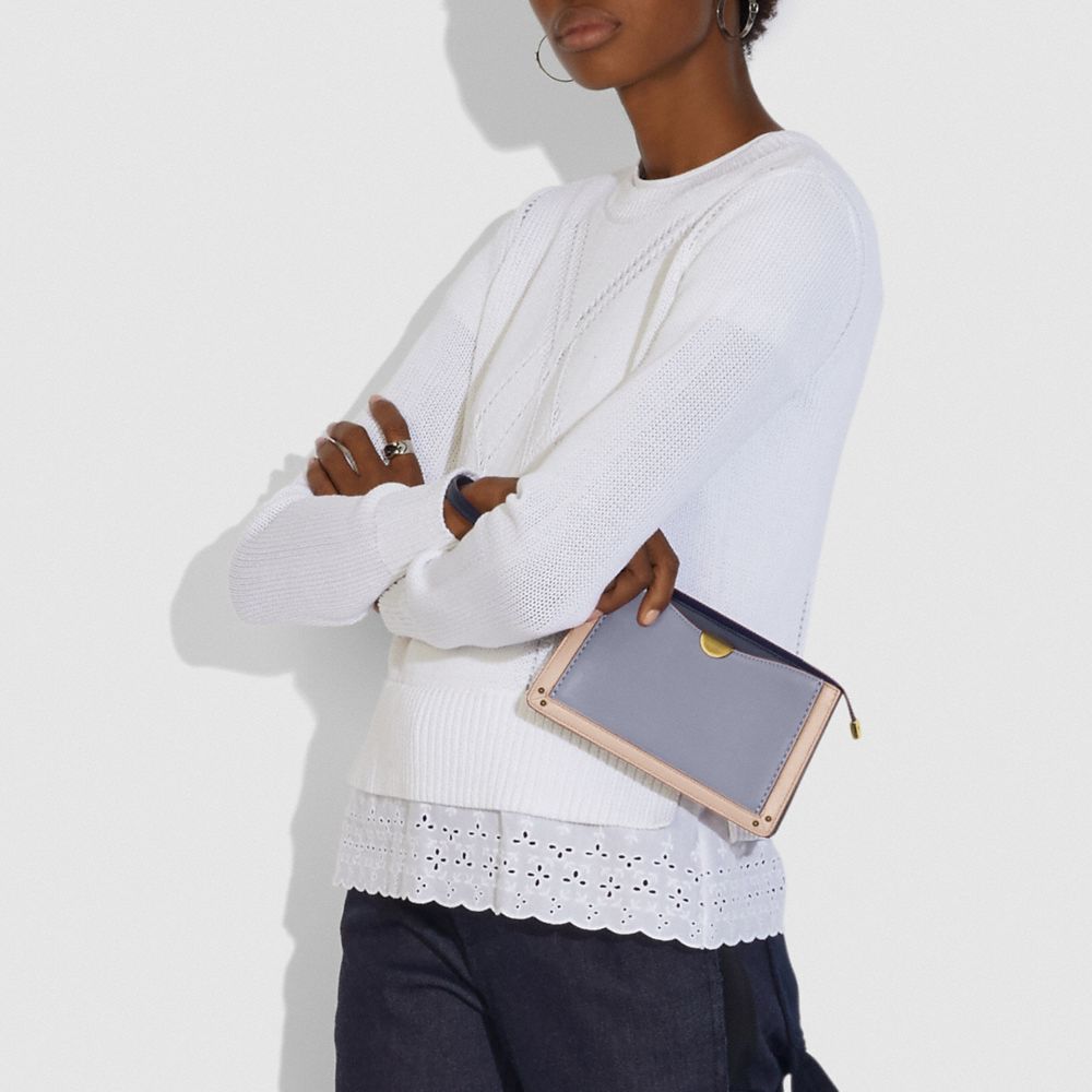 COACH® Dreamer Wristlet In Colorblock