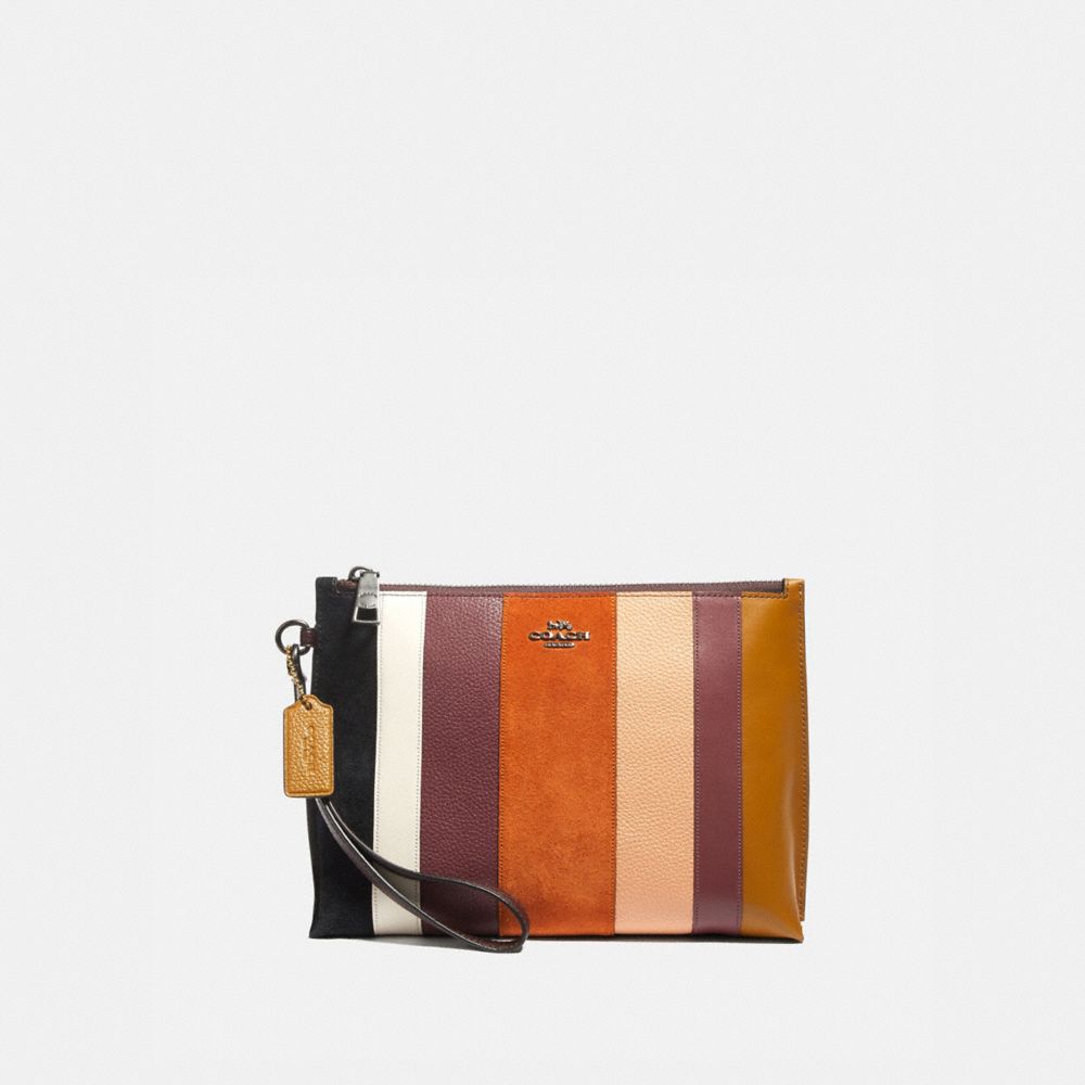 Charlie Pouch With Patchwork Stripes | COACH®