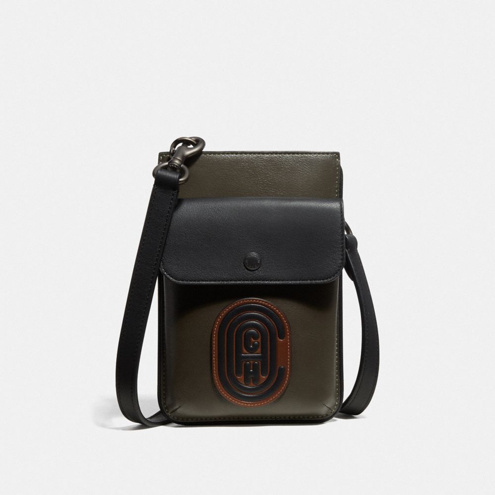 COACH® | Hybrid Pouch In Colorblock With Coach Patch