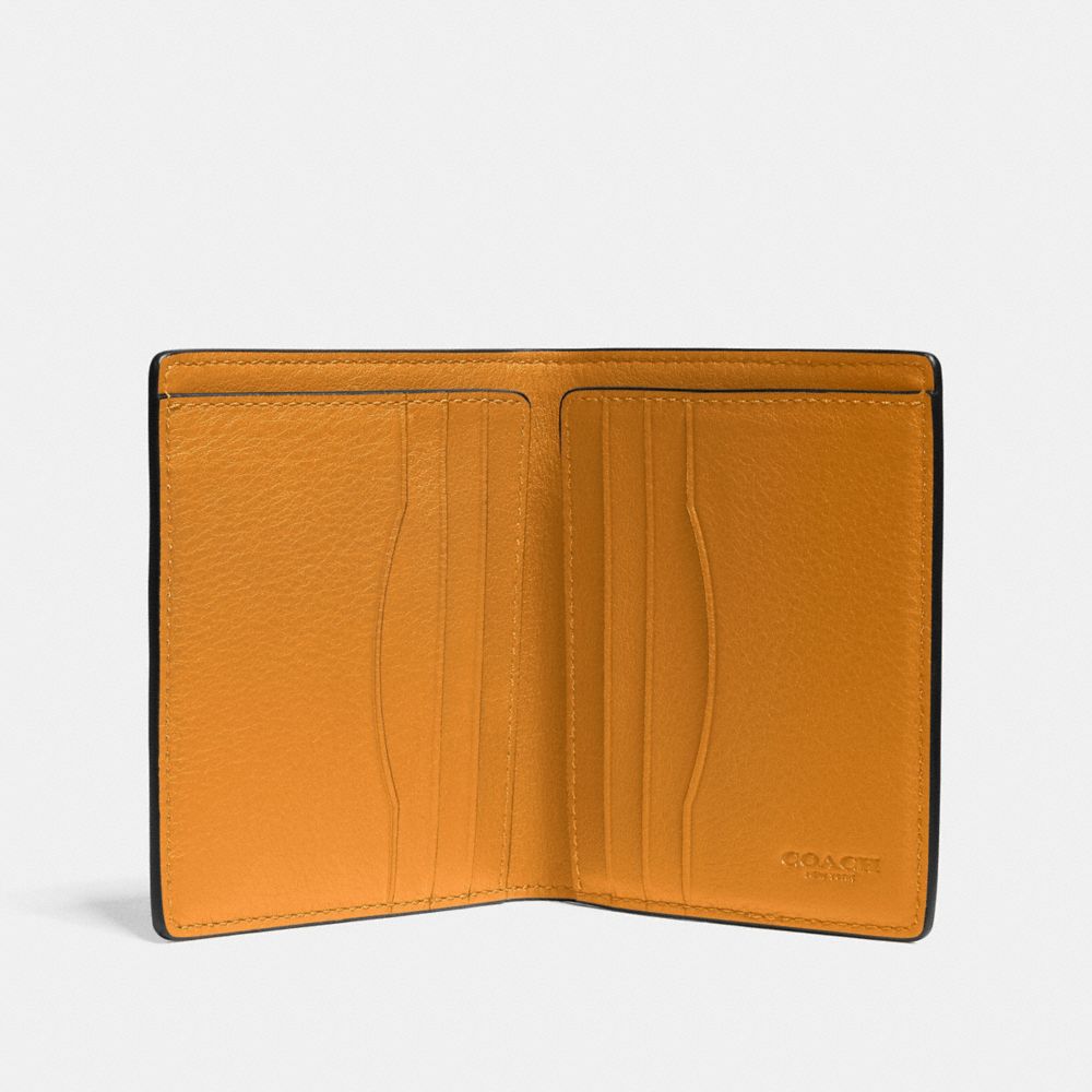 COACH® | Slim Wallet In Colorblock With Coach Patch