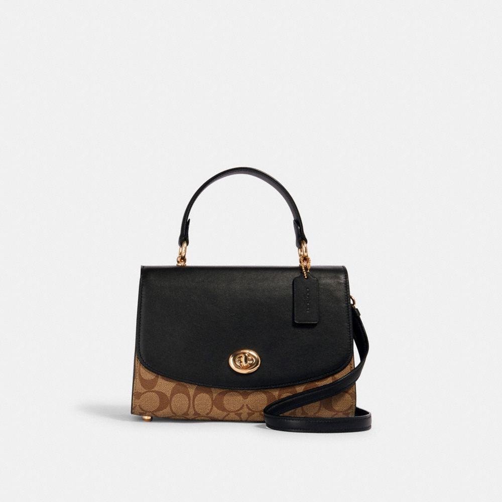 COACH® Outlet Tilly Top Handle Satchel In Signature Canvas