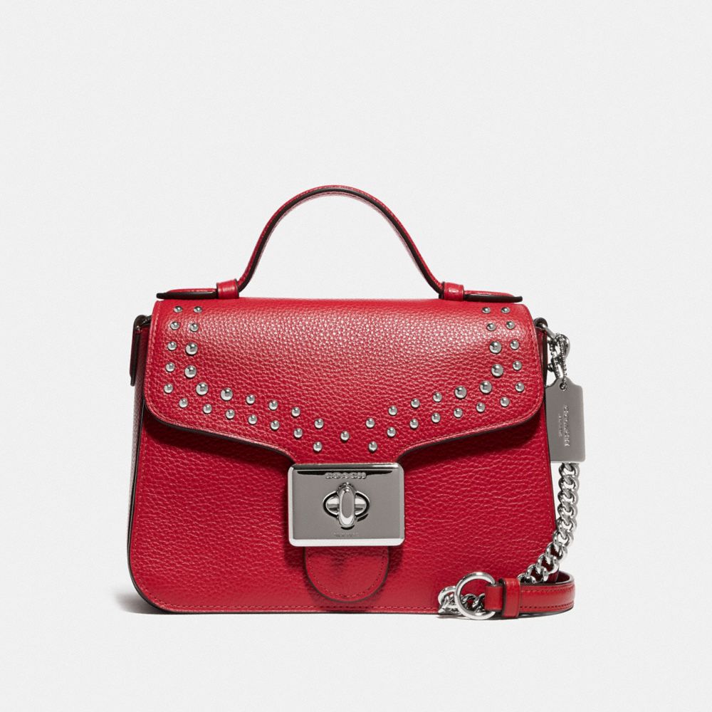 COACH® Outlet | Cassidy Top Handle Crossbody With Rivets