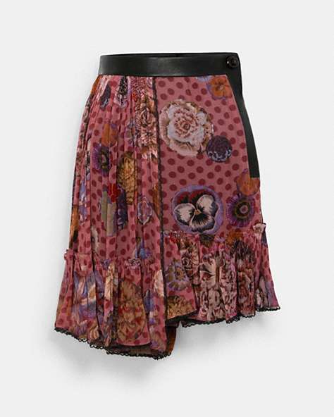 Ruffle Skirt With Kaffe Fassett Print