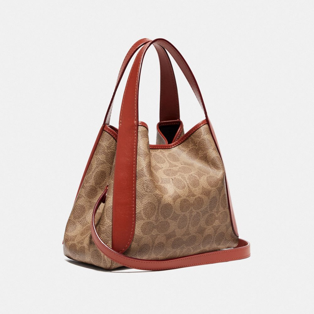 COACH 79251 HADLEY HOBO 21 Bag Brown