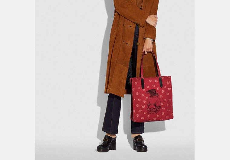 COACH® Outlet | Lunar New Year Tote With Randy The Rat