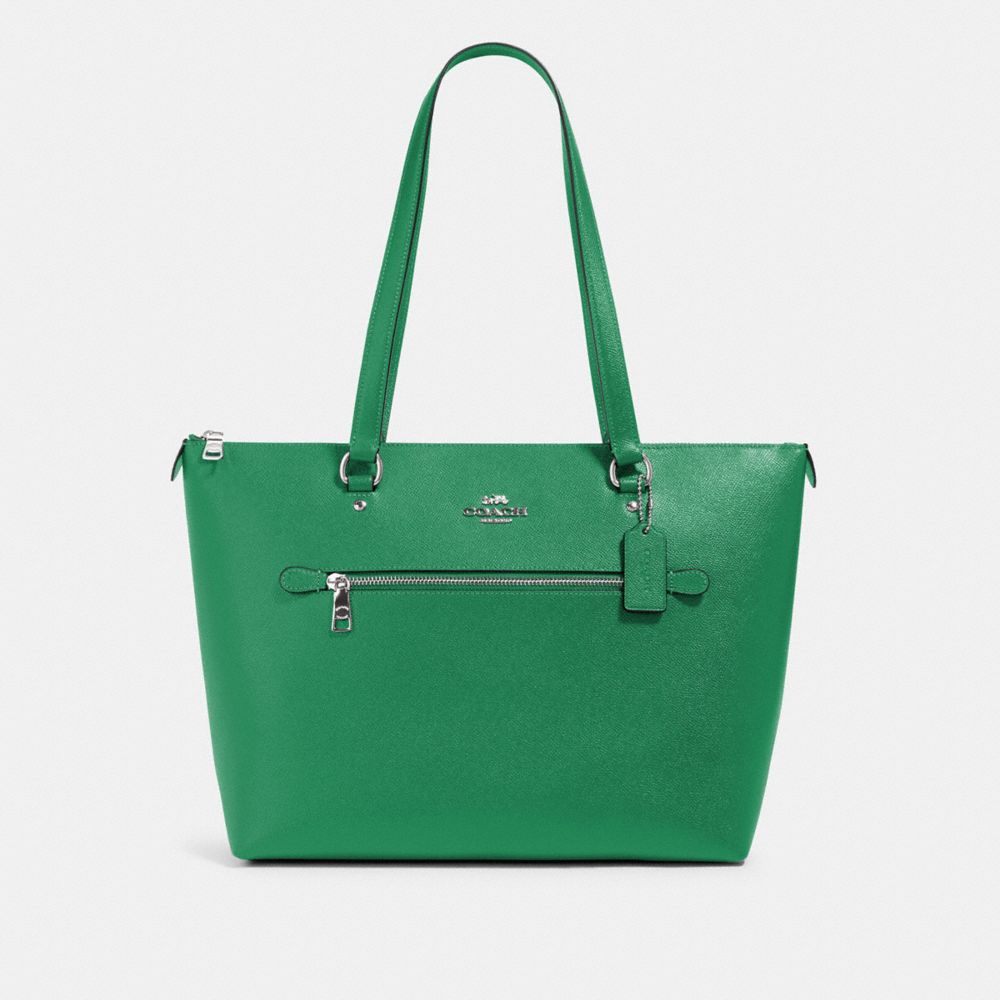 coach gallery tote green