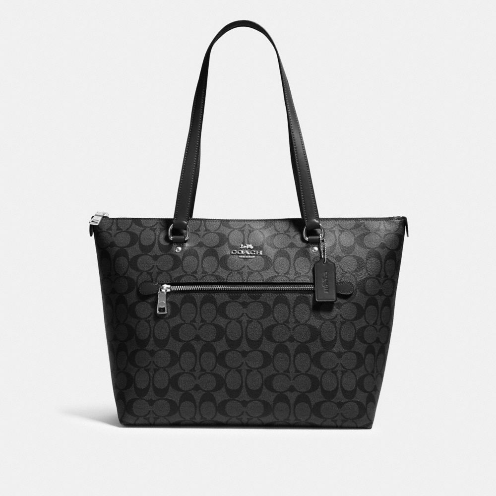 Coach Outlet Gallery Tote In Signature Canvas