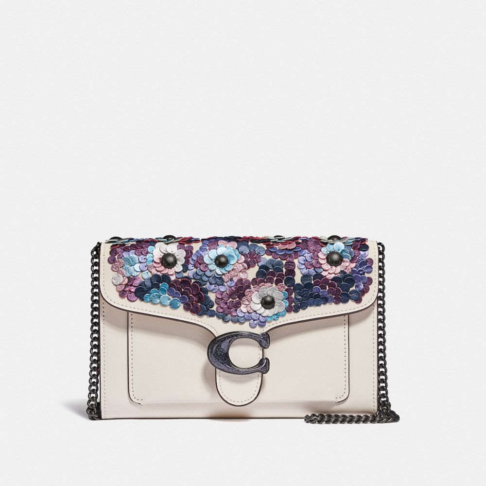 Tabby Chain Clutch With Leather Sequins | COACH®