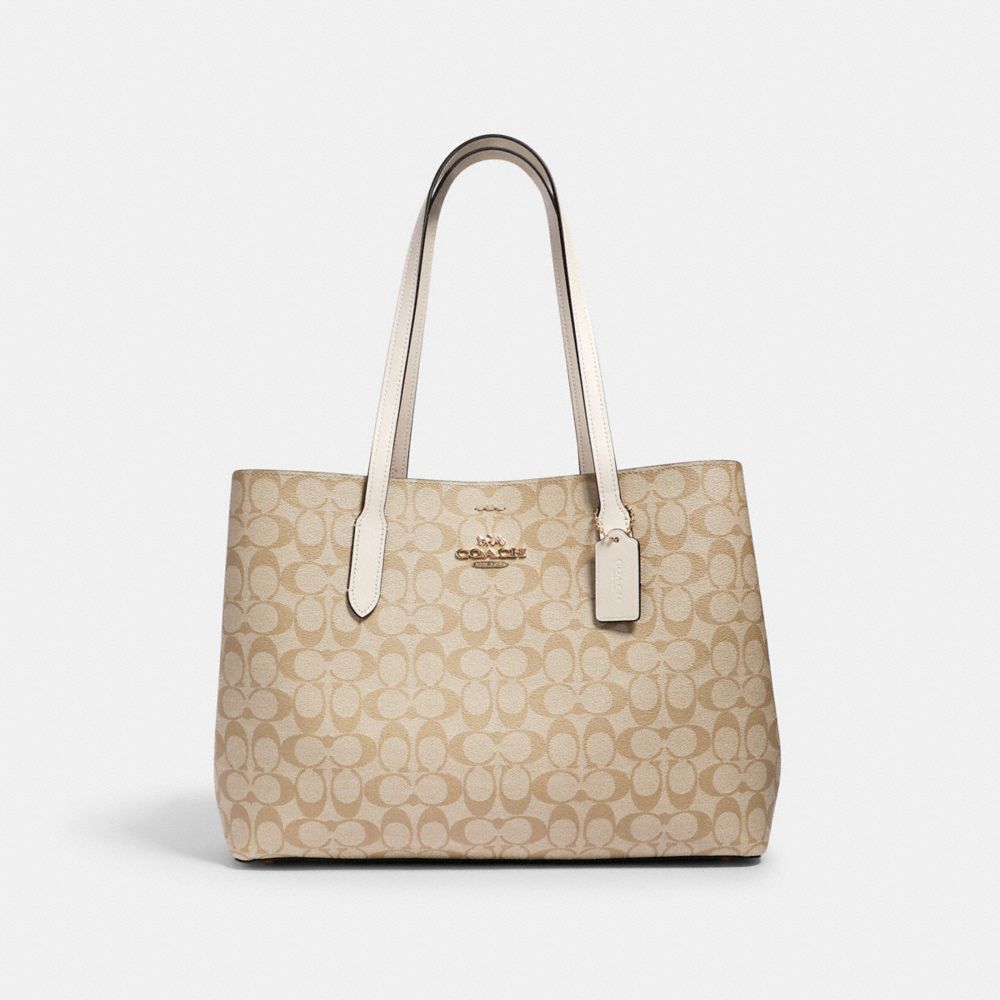 COACH® Outlet | Large Avenue Carryall In Signature Canvas