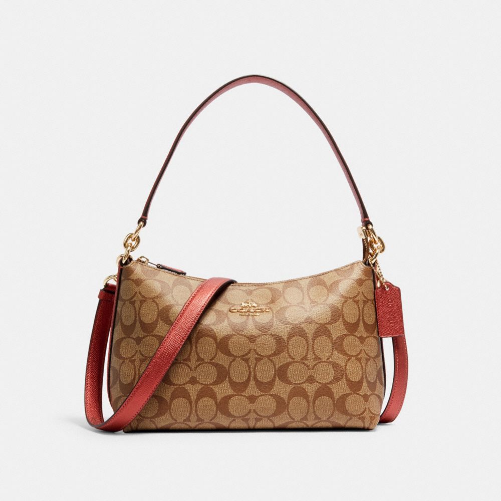 COACH® Outlet Lewis Shoulder Bag In Signature Canvas