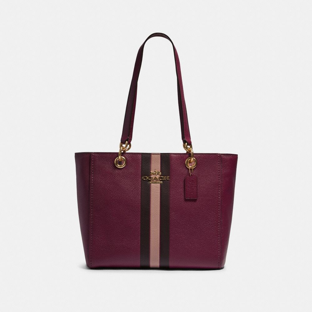 COACH® Outlet | Jes Tote With Varsity Stripe