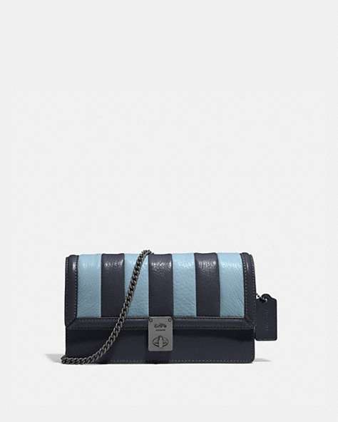 Hutton Clutch With Colorblock Quilting