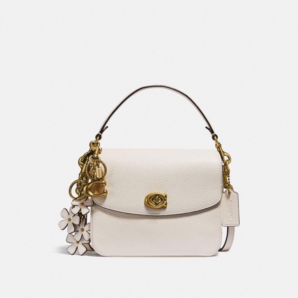 Coach Cassie Crossbody Shoulder Bag in Brass/Black in 2023