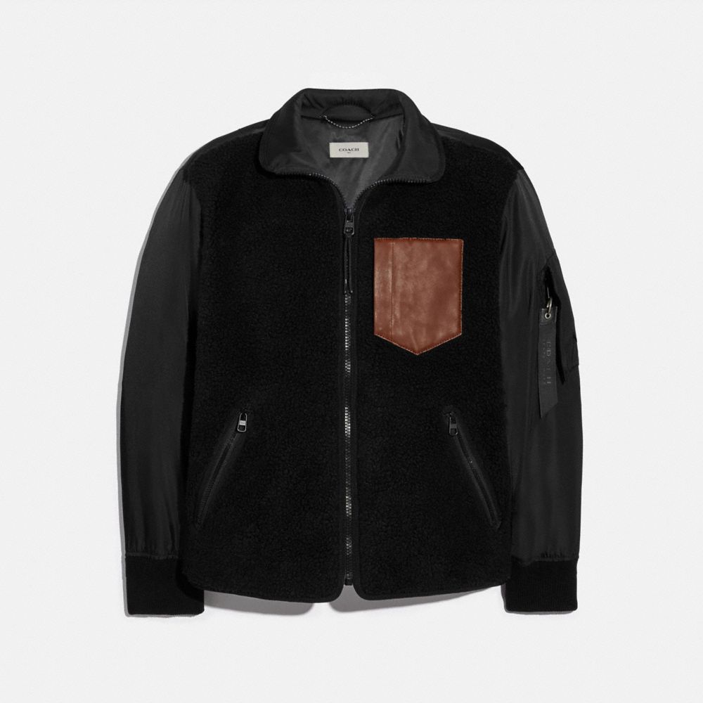COACH® | Fleece Ma 1 Jacket