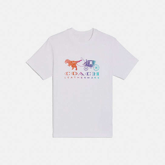 Rainbow Rexy And Carriage T Shirt | COACH®