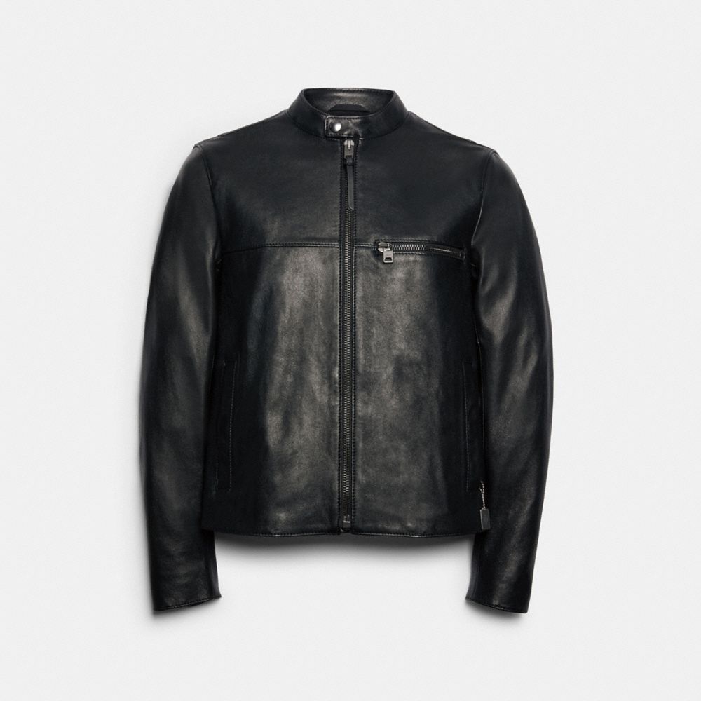 COACH® Outlet | Leather Racer Jacket