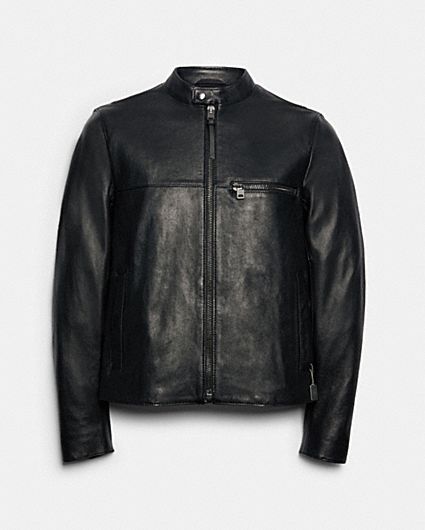COACH® Outlet | Leather Racer Jacket