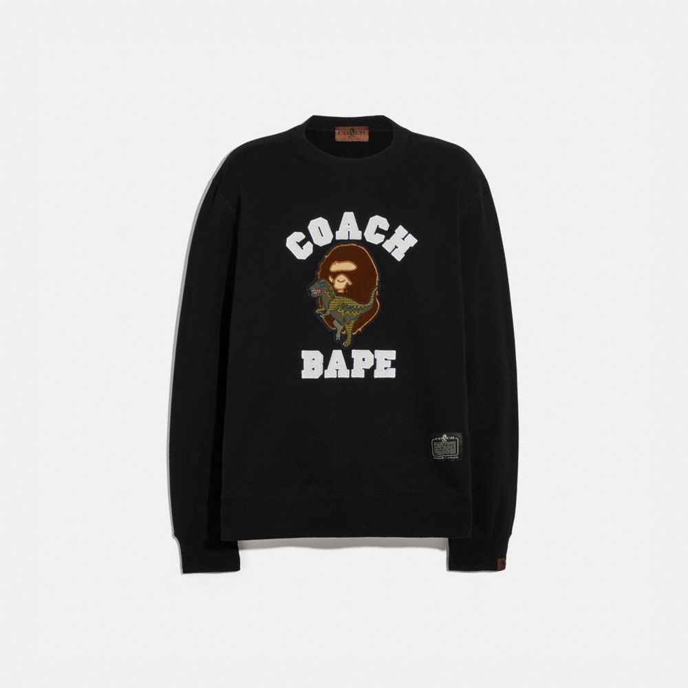 coach x bape sweatshirt