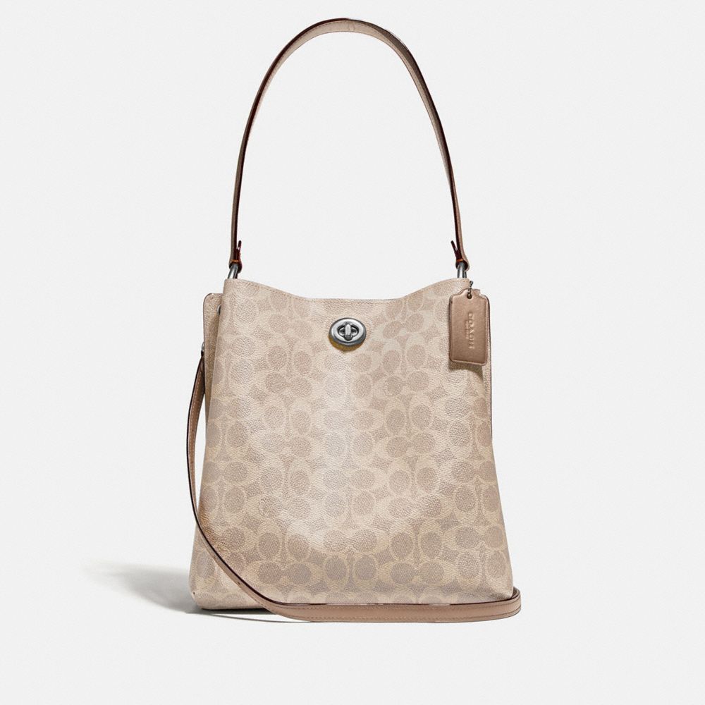 COACH® Charlie Bucket Bag In Signature Canvas