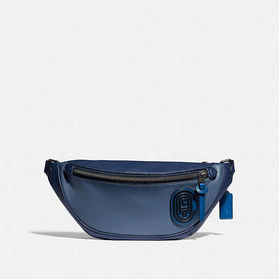 COACH® | Rivington Belt Bag In Colorblock With Coach Patch