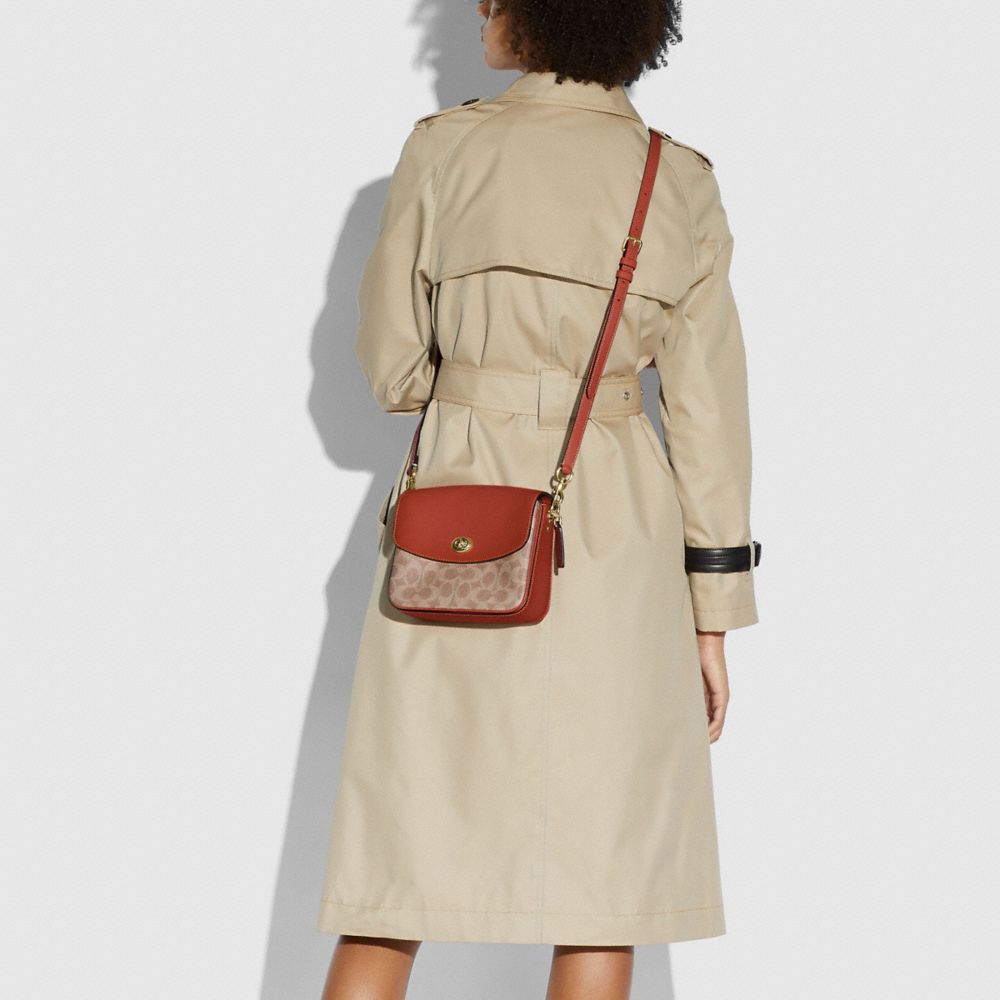 COACH®  Cassie Crossbody 19 In Signature Canvas